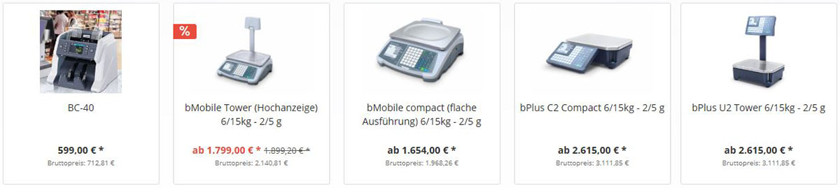 Beispielprodukte